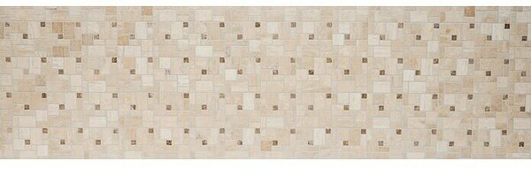 Samoljepljiva mozaik pločica Travertin SAM 4CM14 (30,5 x 30,5 cm, Prirodni kamen, Mješavina bež)