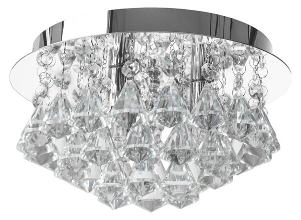 TOOLIGHT Kristalna stropna svjetiljka App1039-3C Chrome