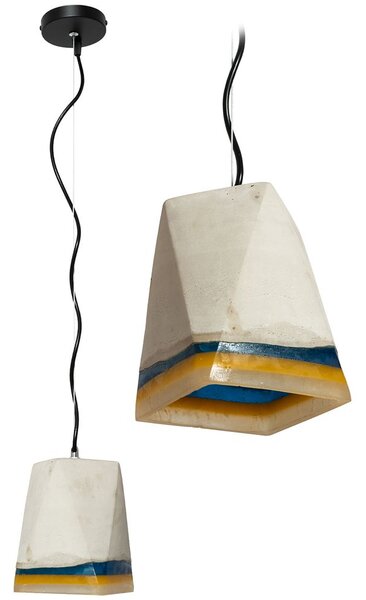 TOOLIGHT Viseća stropna svjetiljka cementna Loft APP493-1CP