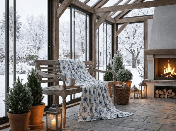 Mikropliš deka ICY FLAKES, bijela Dimenzije: 150 x 200 cm