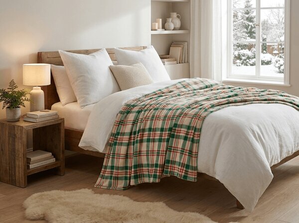 Mikropliš deka WINTER PLAID, šarena Dimenzije: 150 x 200 cm