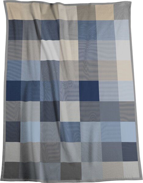 Deka Cotton Blue Woven 150x200