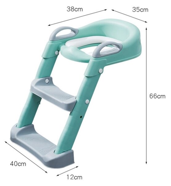 Potty training - dječji nastavak za wc sa stepenicom
