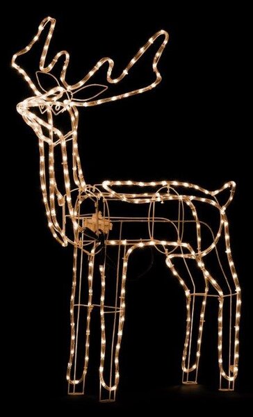 Žuti LED svjetleci sob MEDIUM, 90 cm