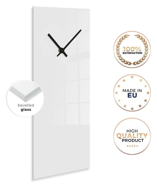 Zidni sat Styler Glassclock Concrete, 20 x 60 cm