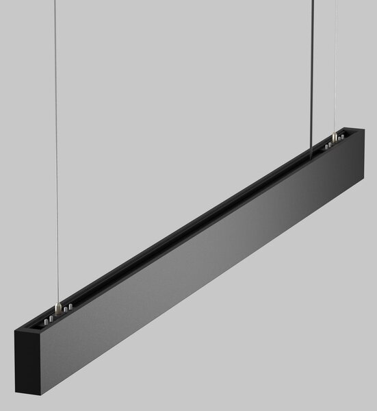 Maytoni LED postolje za viseću svjetiljku, crno, CCT, duljina 112,5 cm, prigušiva, Crno, Dnevni boravak/blagovaonica, Aluminij