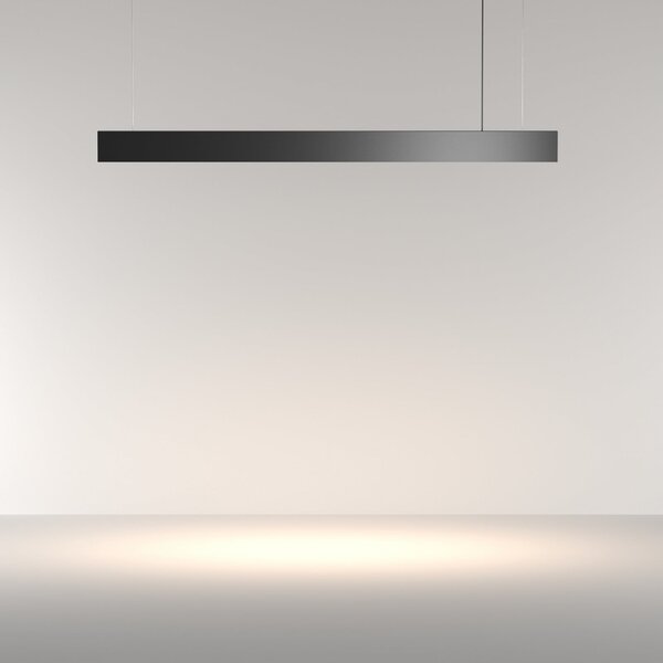 Maytoni LED postolje za viseću svjetiljku, crno, CCT, duljina 112,5 cm, prigušiva, Crno, Dnevni boravak/blagovaonica, Aluminij