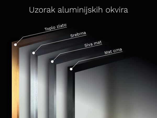 Ogledalo s okvirom B8