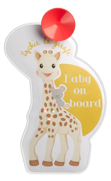 Žirafa Sophie naljepnica Baby on board