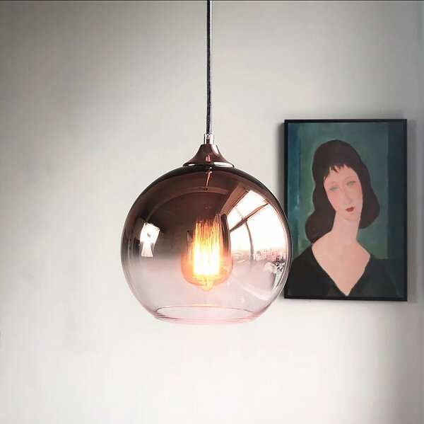 Staklena privjesak APP313-1CP Rose Gold