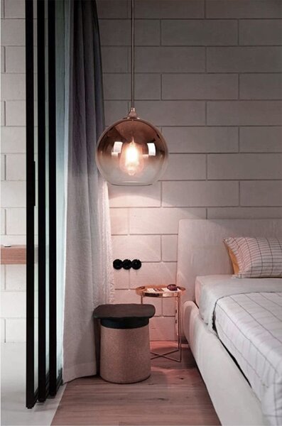 Staklena privjesak APP313-1CP Rose Gold