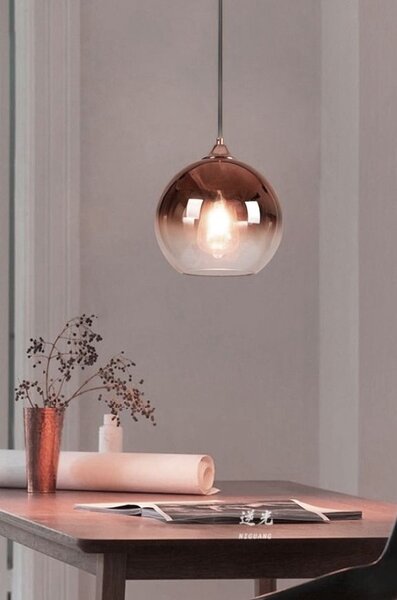 Staklena privjesak APP313-1CP Rose Gold