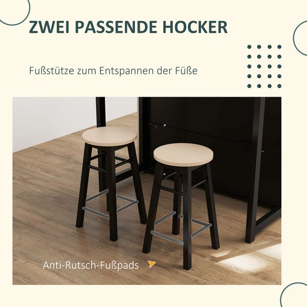 Barski set od 3 komada 116 x 70 x 89,5 cm