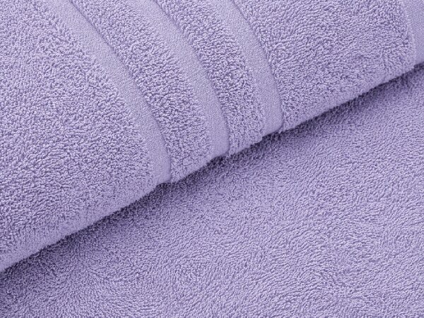 Ručnik CLASSIC COLOR 70 x 140 cm lavanda, 100% pamuk