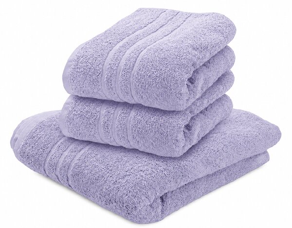 Ručnik CLASSIC COLOR 70 x 140 cm lavanda, 100% pamuk