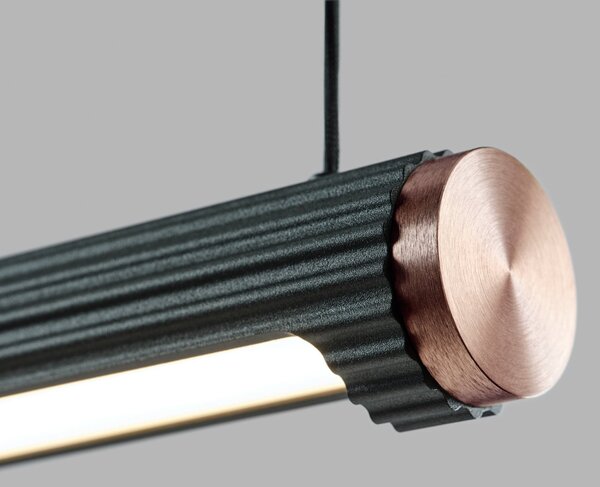 Viseće Svjetiljka LIGHT-POINT, Velvet S1400 Switch Tune, prigušiv, Crno, Dnevna soba, Aluminij, Moderan