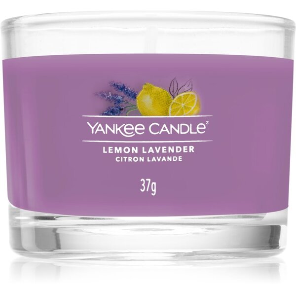 Yankee Candle Lemon Lavender mala mirisna svijeća bez staklene posude glass 37 g