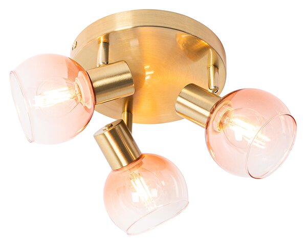 EGLO Wand-/plafondlamp Viki-1 61,5 cm roze-wit kopen! | HORNBACH