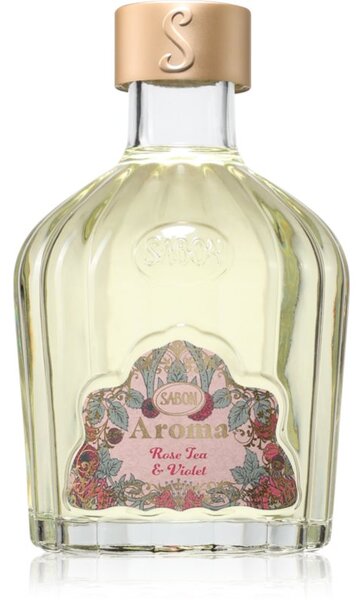 Sabon Rose Tea & Violet aroma difuzer s punjenjem 245 ml