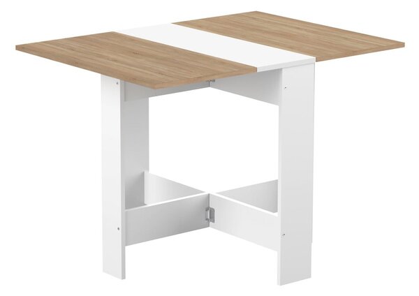 Proširiv blagovaonski stol s pločom stola u dekoru hrasta 76x28 cm Papillon – TemaHome