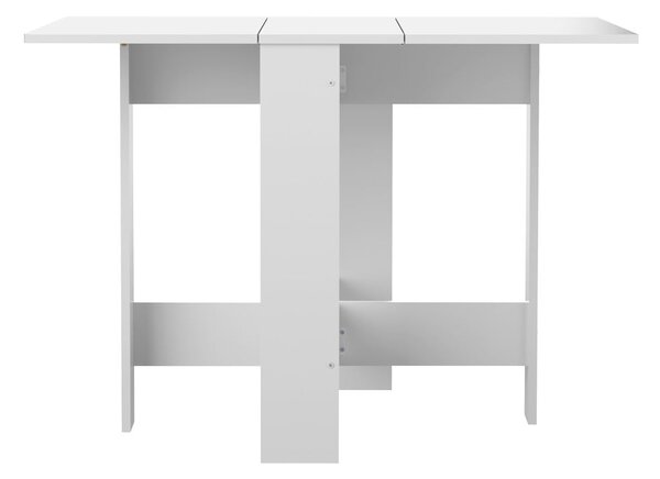 Proširiv blagovaonski stol s bijelom pločom stola 76x28 cm Papillon – TemaHome