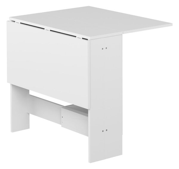 Proširiv blagovaonski stol s bijelom pločom stola 76x28 cm Papillon – TemaHome
