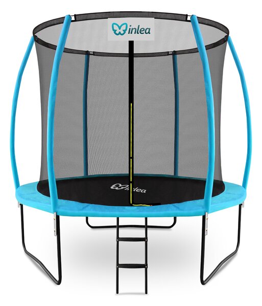INLEA ULTIMATE Jump Trampolin 250cm s unutarnjom zaštitnom mrežom – svijetlo plava