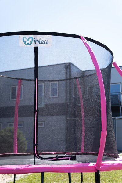 INLEA ULTIMATE Jump Trampolin 250cm s unutarnjom zaštitnom mrežom – ružičasta