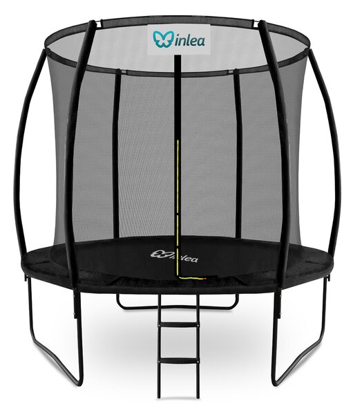 INLEA ULTIMATE Jump Trampolin 250cm s unutarnjom zaštitnom mrežom – crna
