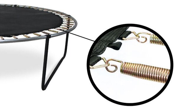 INLEA PREMIUM Jump Trampolin 150cm s vanjskom zaštitnom mrežom – roza