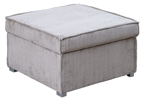 Bež tabure SMART COSARO s prostorom za odlaganje 65x65 cm