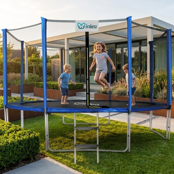 INLEA PREMIUM Jump Trampolin 366cm s vanjskom zaštitnom mrežom - plava