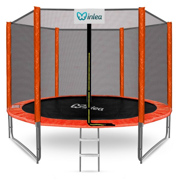 INLEA PREMIUM Jump Trampolin 305cm s vanjskom zaštitnom mrežom - narančasta