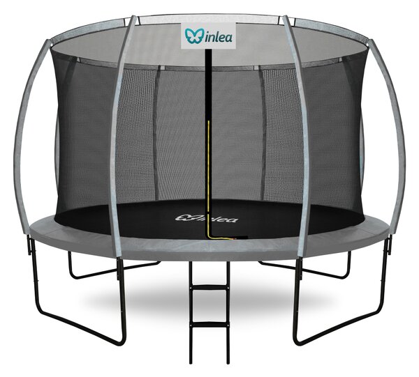 INLEA ULTIMATE Jump Trampolin 366cm s unutarnjom zaštitnom mrežom – siva