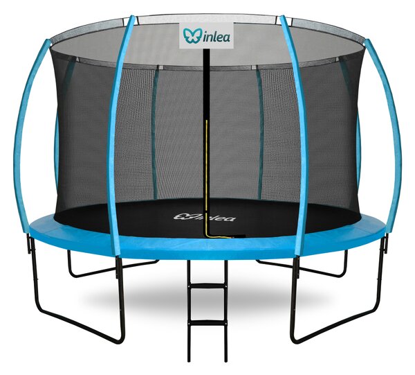 INLEA ULTIMATE Jump Trampolin 366cm s unutarnjom zaštitnom mrežom – svijetlo plava