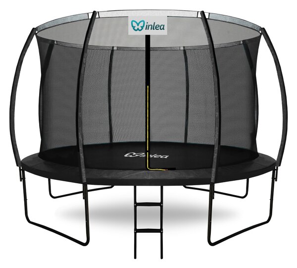 INLEA ULTIMATE Jump Trampolin 366cm s unutarnjom zaštitnom mrežom – crna