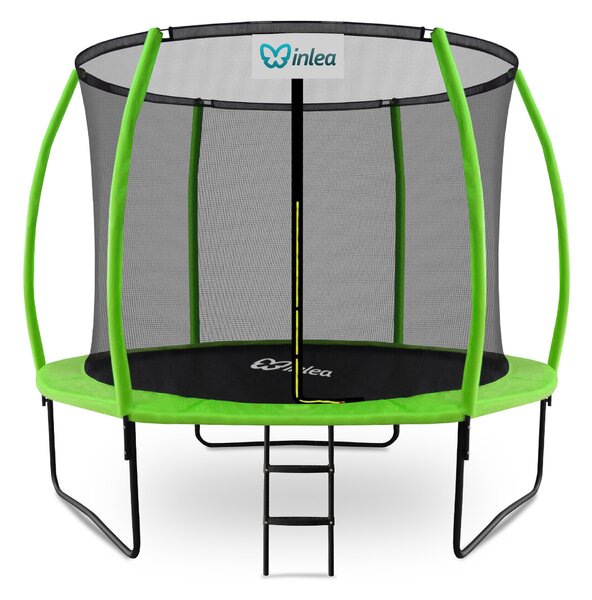 INLEA ULTIMATE Jump Trampolin 305cm s unutarnjom zaštitnom mrežom – svijetlo zelena
