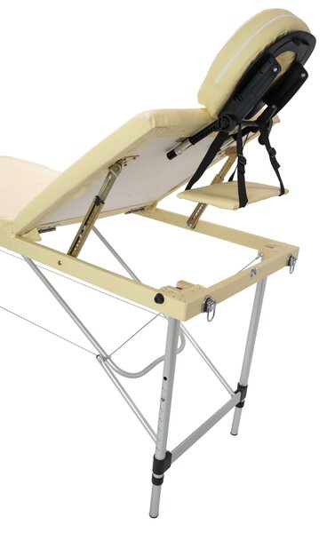 INLEA Masažni stol Relax Pro, trodijelni i aluminijski IN16-0013 BEŽ