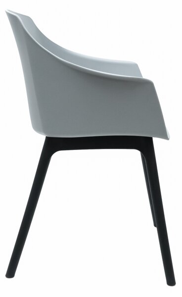 INLEA Kuhinjska stolica AVELINE 2 psa - SIVA