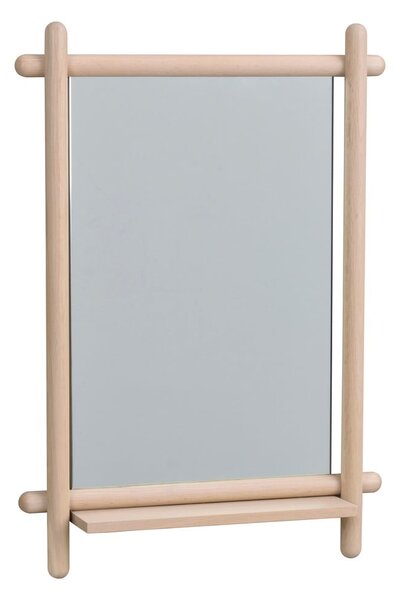 Ogledalo s drvenim okvirom 52x12 cm Milford - Rowico
