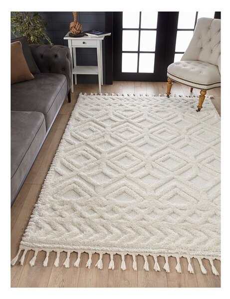 Bež tepih 230x160 cm Shaggy - Mila Home