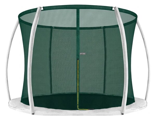 INLEA unutarnja zaštitna mreža za trampolin ULTIMATE Jump, ukupni promjer 250cm, za 6 stupova visina 165cm - tamnozelena