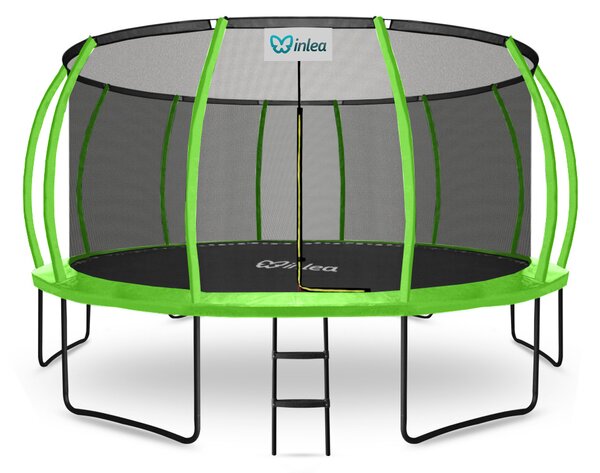 INLEA ULTIMATE Jump Trampolin 500cm s unutarnjom zaštitnom mrežom – svijetlo zelena