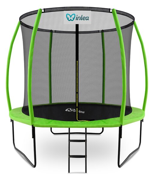 INLEA ULTIMATE Jump Trampolin 250cm s unutarnjom zaštitnom mrežom – svijetlo zelena