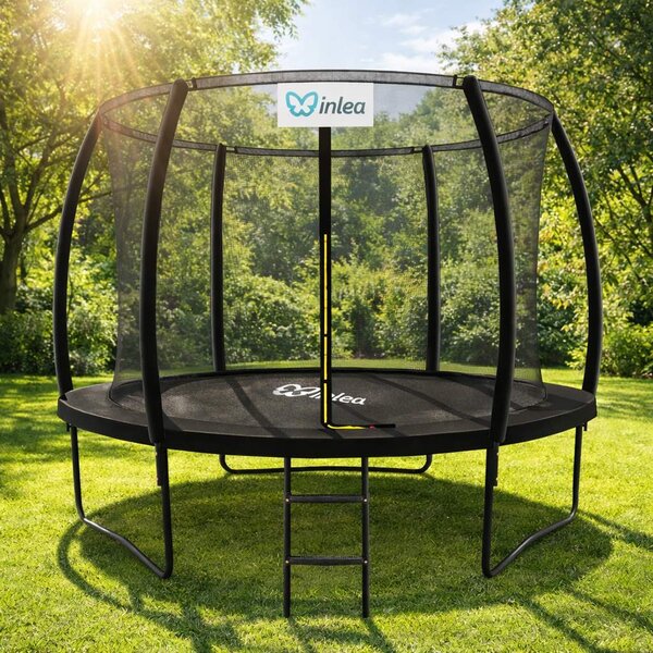 INLEA ULTIMATE Jump trampolin s unutarnjom zaštitnom mrežom 305cm - crni