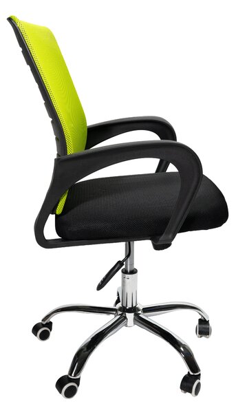 INLEA Uredska stolica Valcor – crna/zelena
