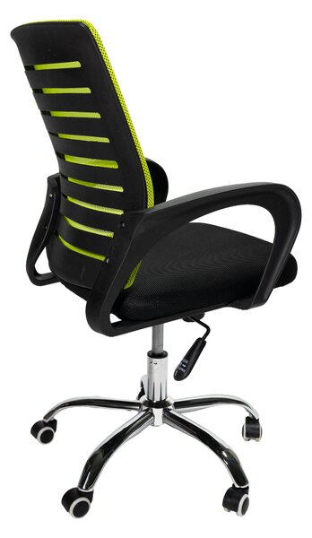 INLEA Uredska stolica Valcor – crna/zelena