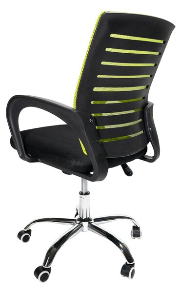 INLEA Uredska stolica Valcor – crna/zelena