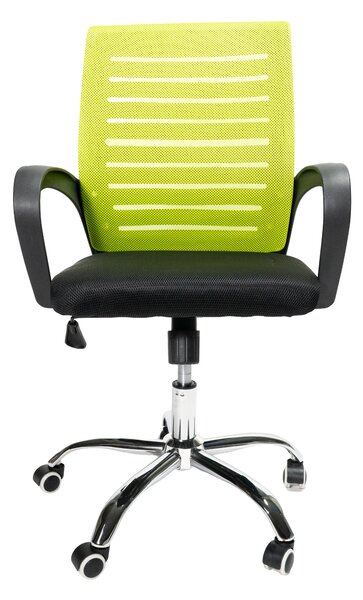 INLEA Uredska stolica Valcor – crna/zelena