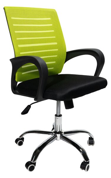 INLEA Uredska stolica Valcor – crna/zelena